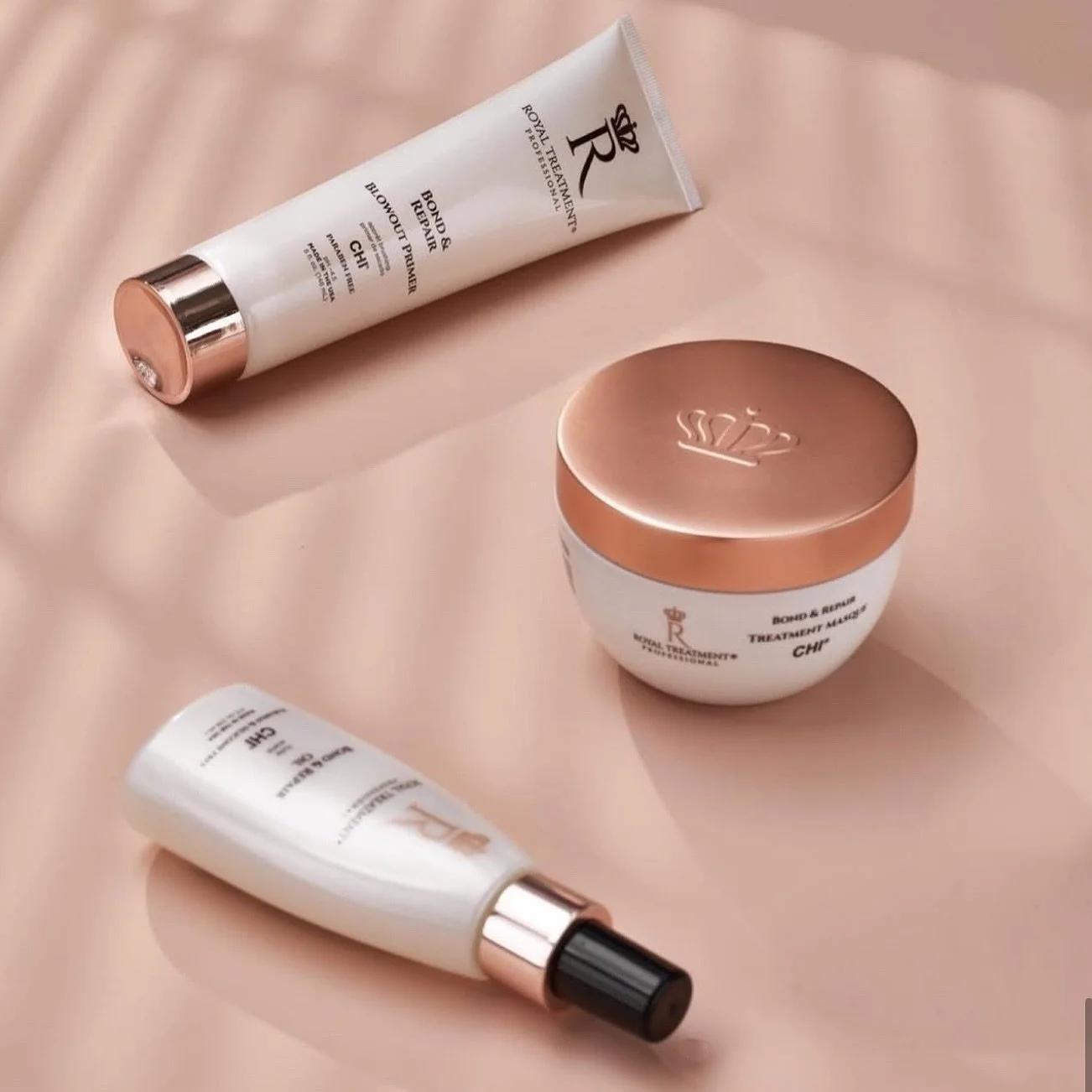 Stronger, healthier hair starts with the right care ✨

Introducing CHI Bond + Repair collection. These products are designed to: 
💎 Rebuild and protect fragile hair bonds
💎 Reduce breakage and split ends
💎 Restore softness and shine
💎 Keep color-