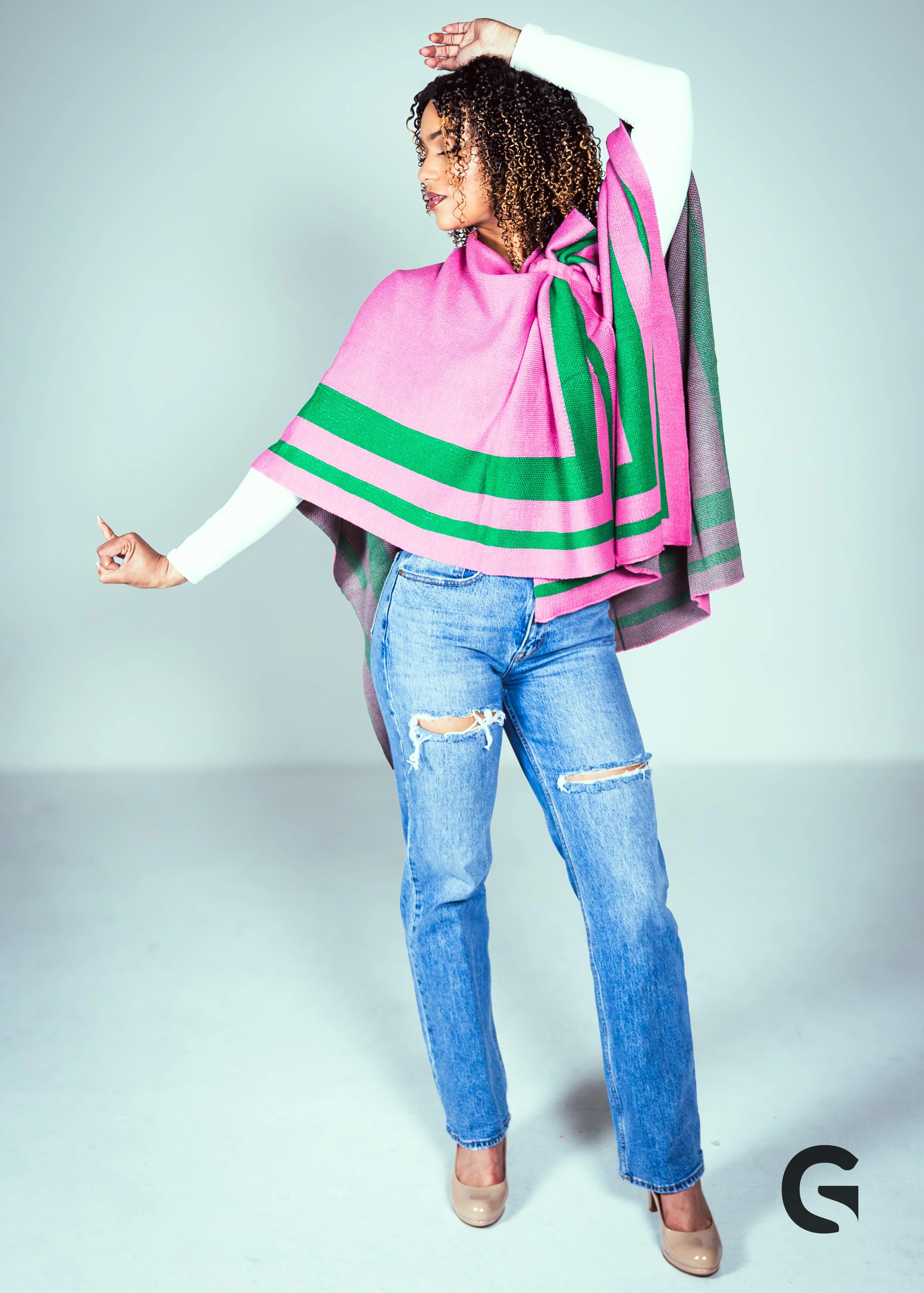 The AKA Shoulder Strap Shawl