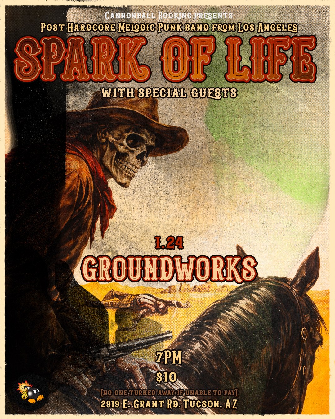 Spark of Life (CA), Code Adam, Sheddeddread, Polite Lover, The Manor Born 