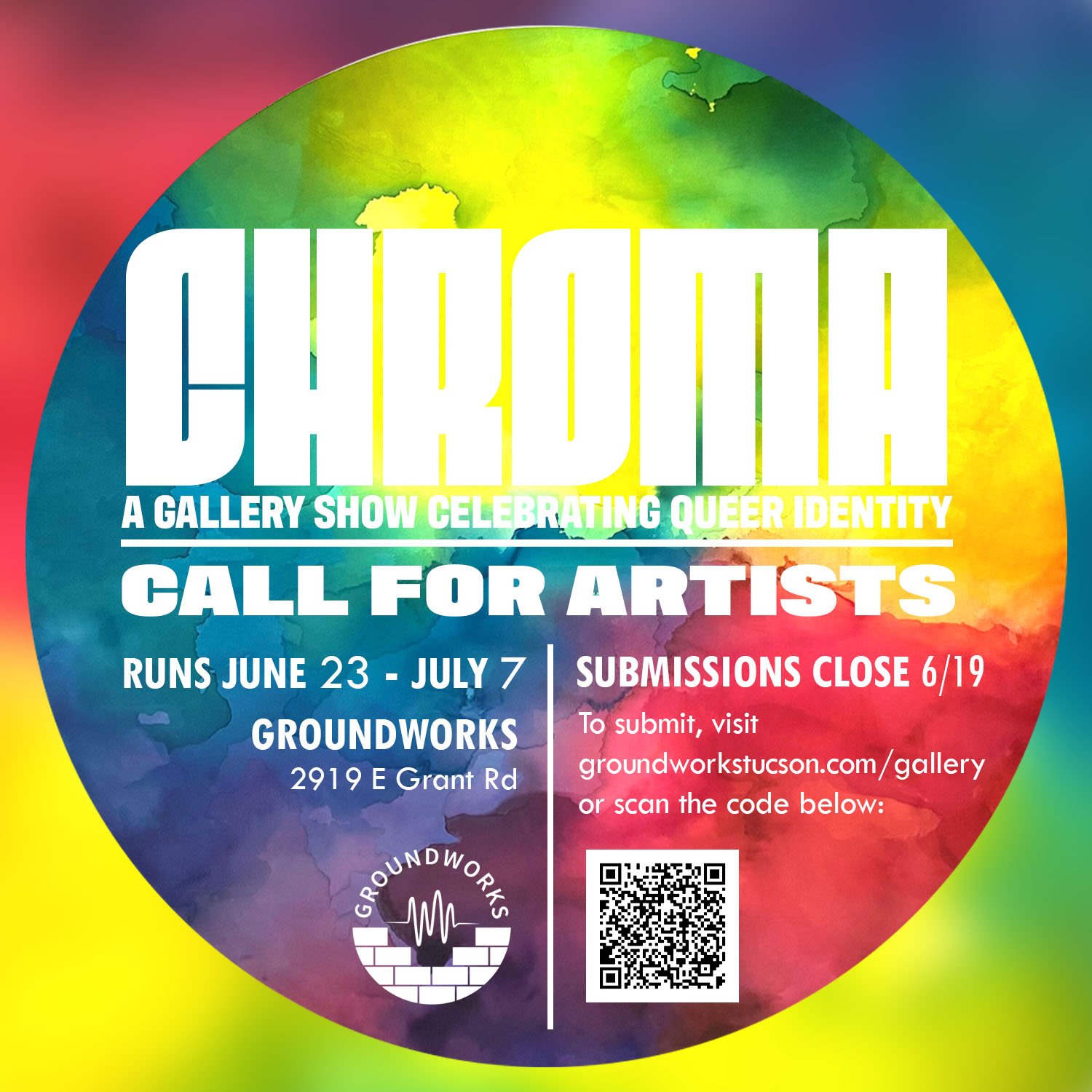 CALL FOR ARTISTS - CHROMA:  A gallery show celebrating queer identity