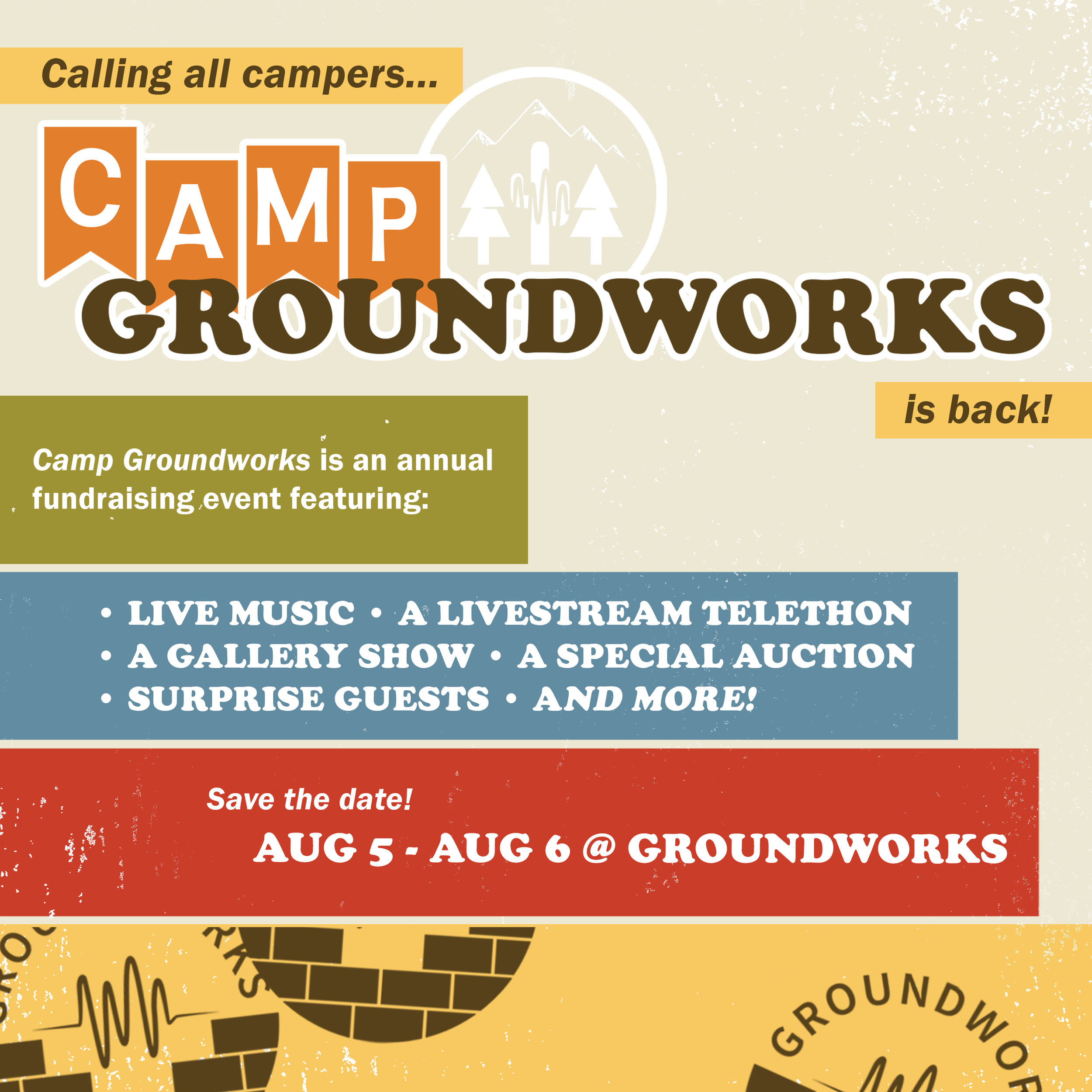 Camp Groundworks is back!