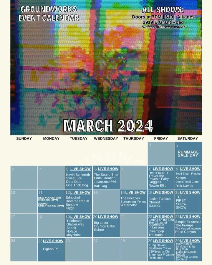 🍀 MARCH IS HERE!!! Spring is in the air! Swipe to see some of what&rsquo;s coming up this month.🍀