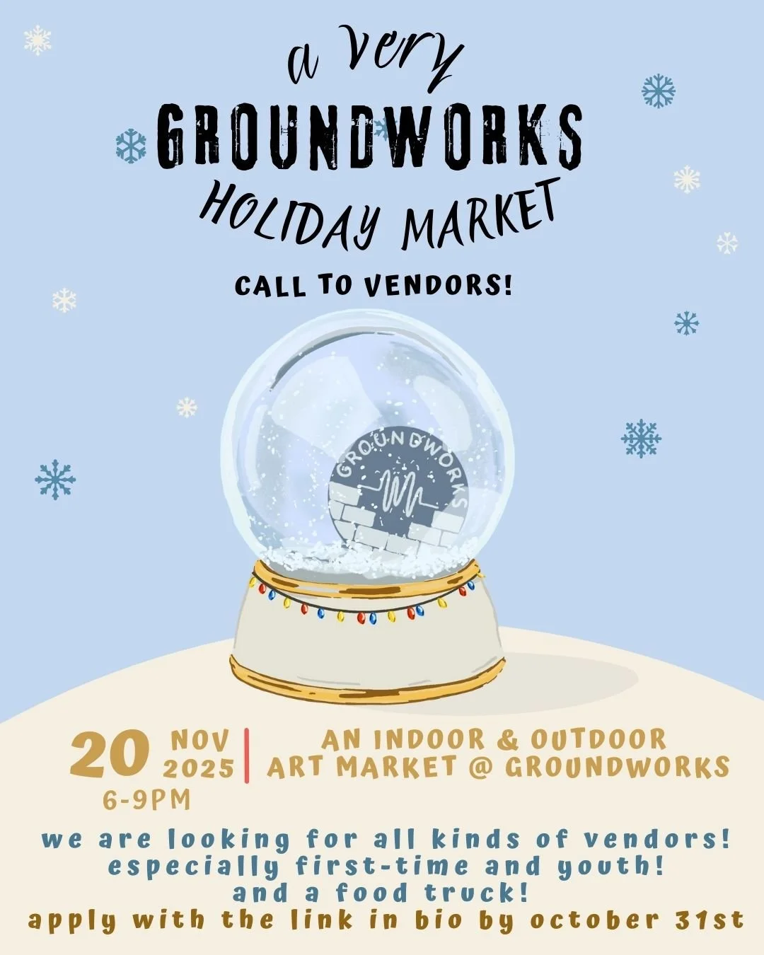 A Very Groundworks Holiday Market