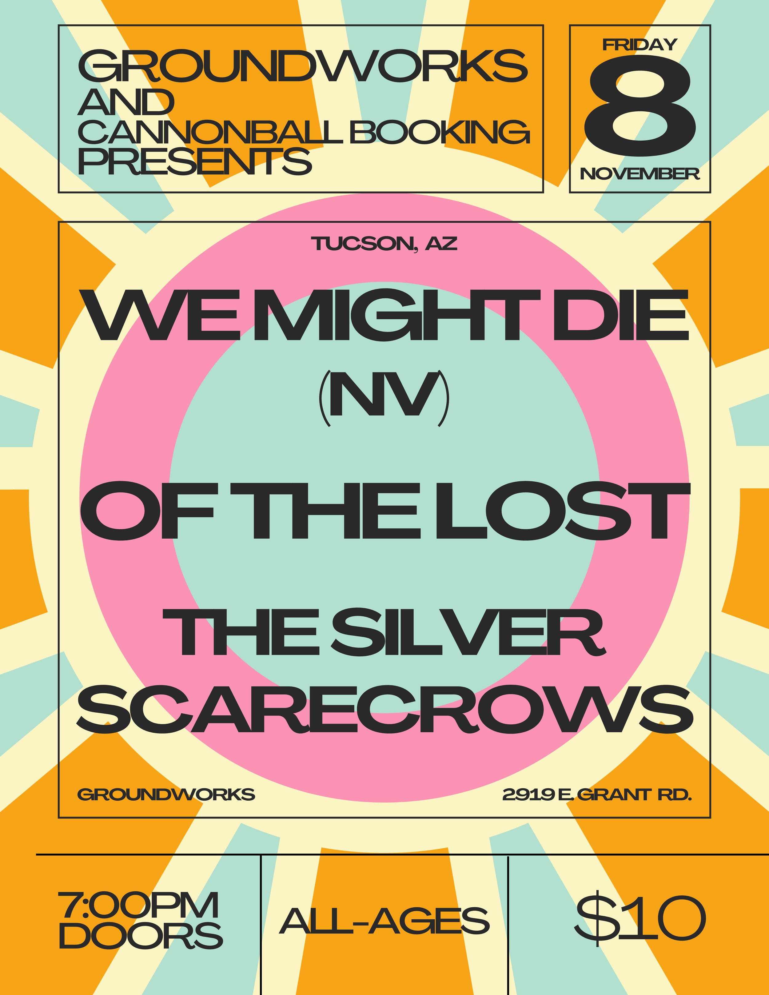 We Might Die (NV), Of the Lost, Silver Scarecrows, Holy Nitemare