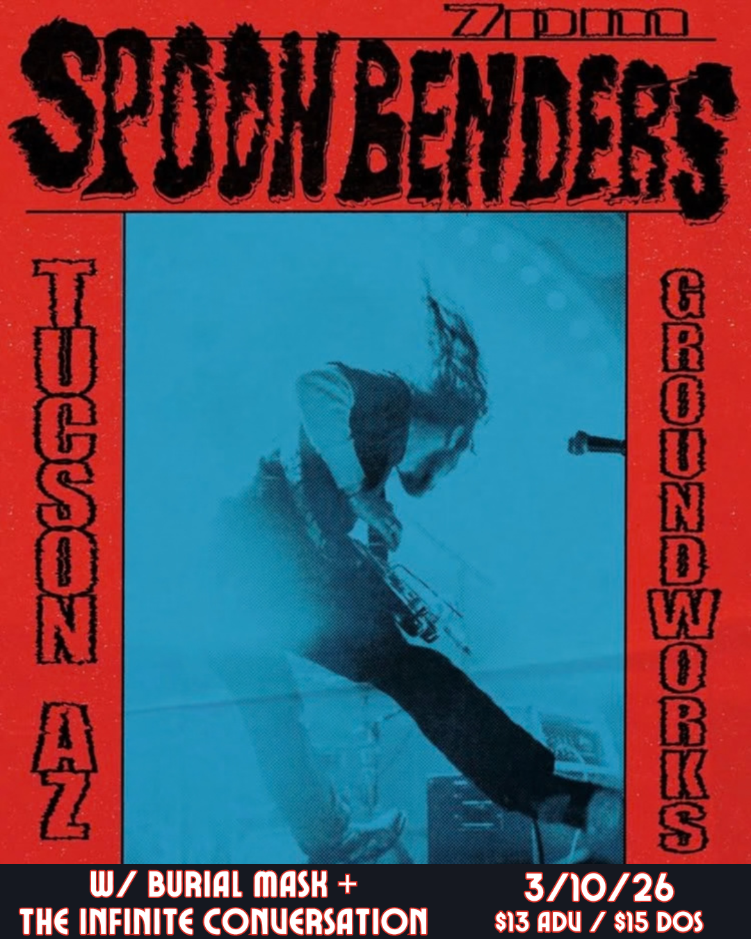 Spoon Benders, Burial Mask, The Infinite Conversation