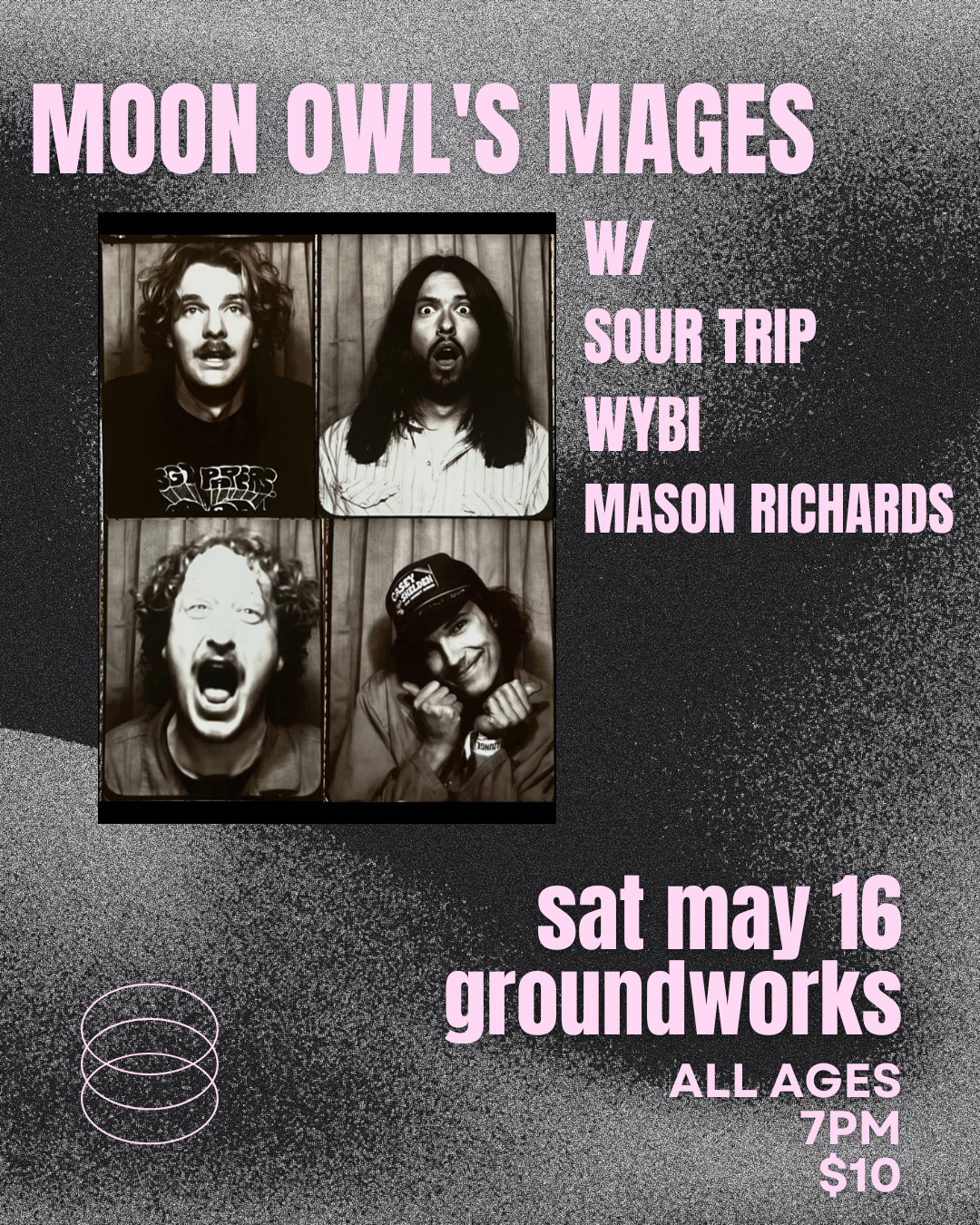 Moon Owl's Mages, Sour Trip, WYBI, Mason Richards