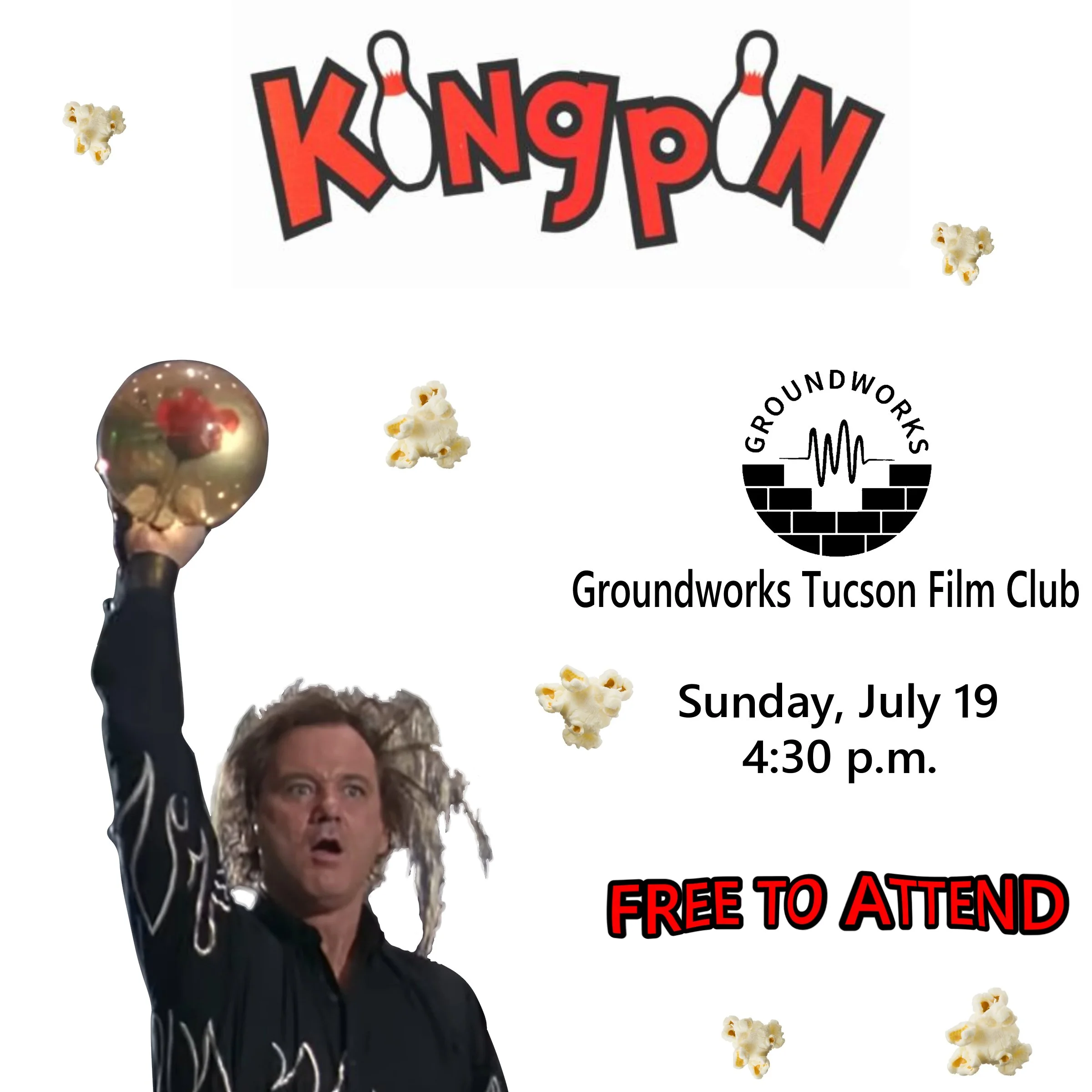 Movie Matinee: Kingpin (4pm, free)