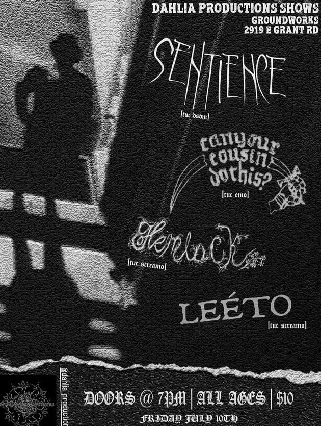 Sentience, Hemlock (AZ), Can Your Cousin Do This?, Leeto