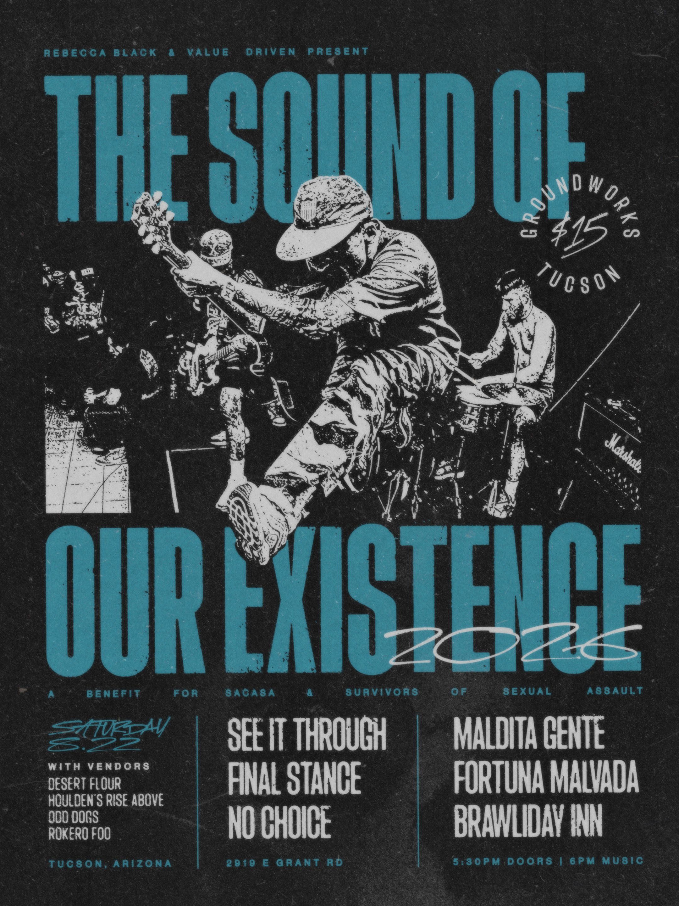 The Sound of Our Existence: A benefit for SACASA and survivors of sexual assault - Night 1