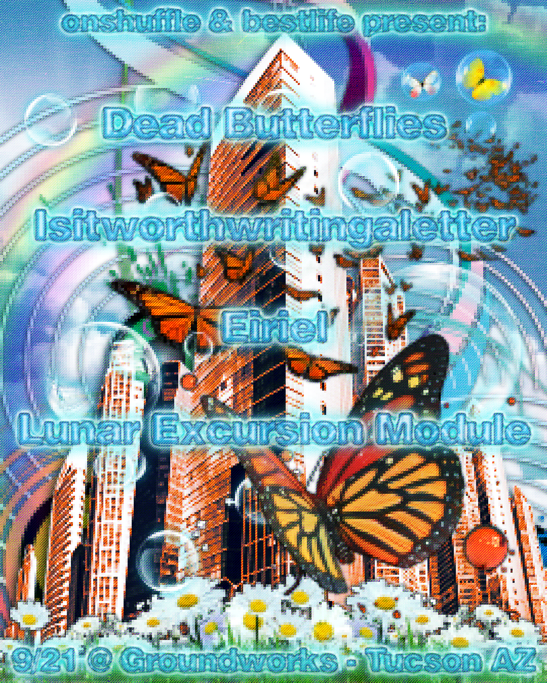Dead Butterflies, Lunar Excursion Module, Eiriel, isitworthwritingaletter