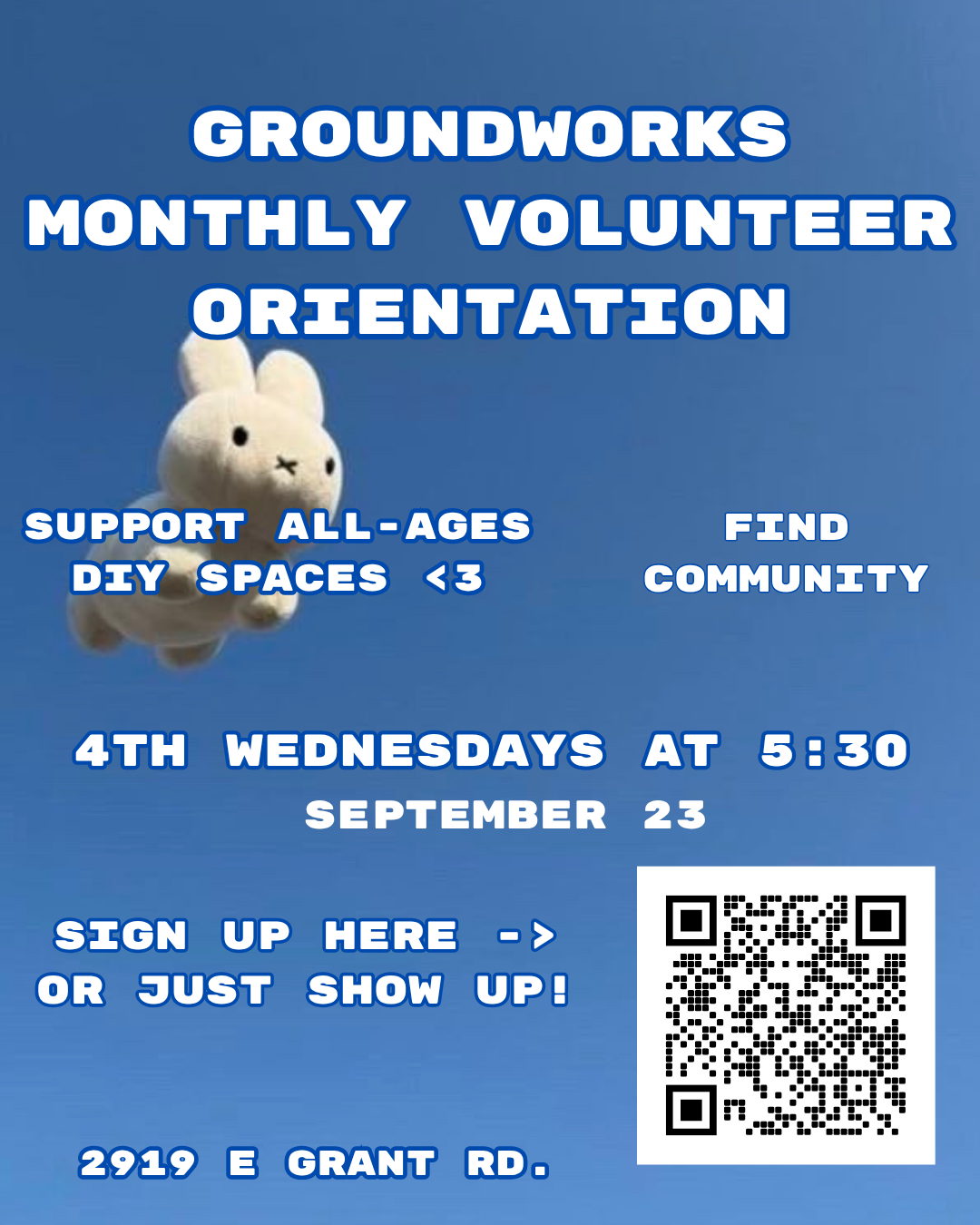 September Volunteer Orientation