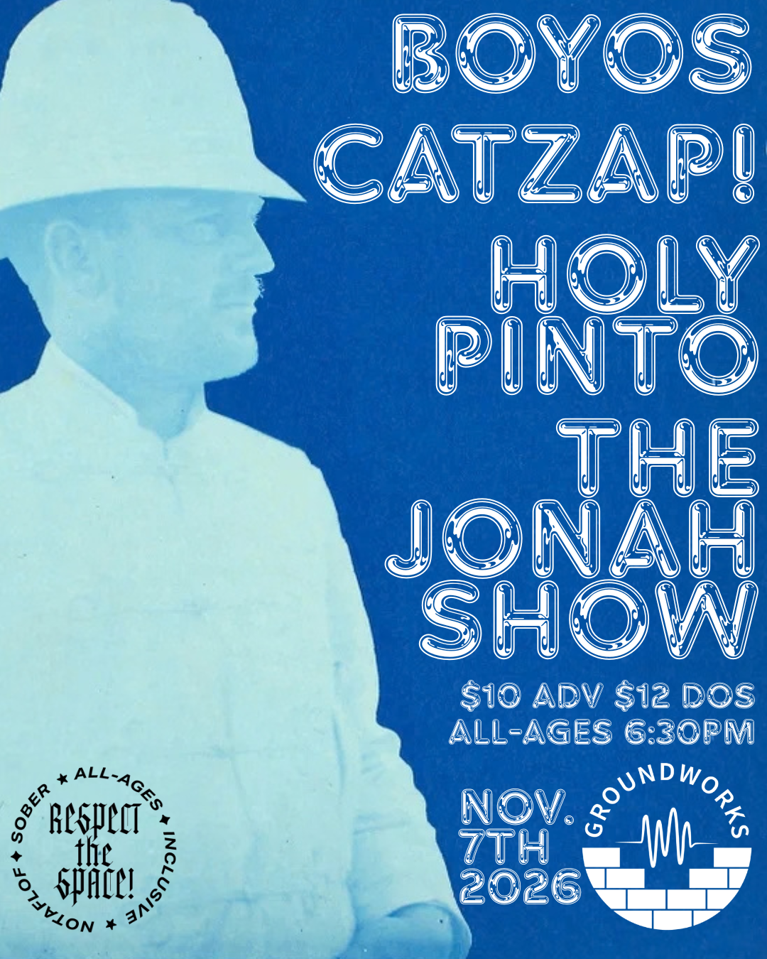 Catzap! (GA), Holy Pinto (WI), The Jonah Show, Boyos 
