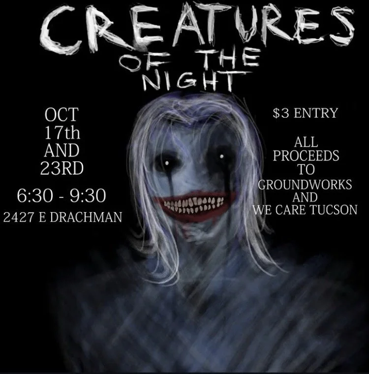 "Creatures of the Night" Haunted House (Groundworks Benefit)