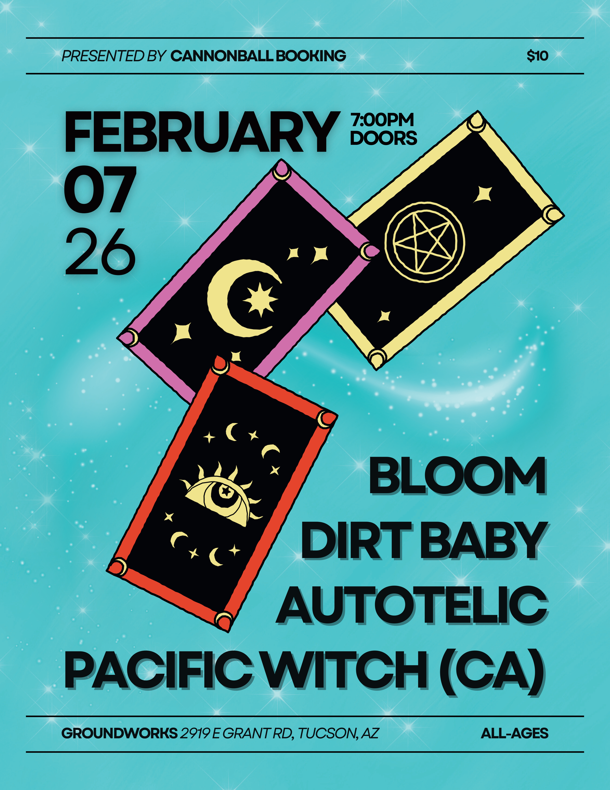 Pacific Witch, Dirt Baby, Bloom, Autotelic