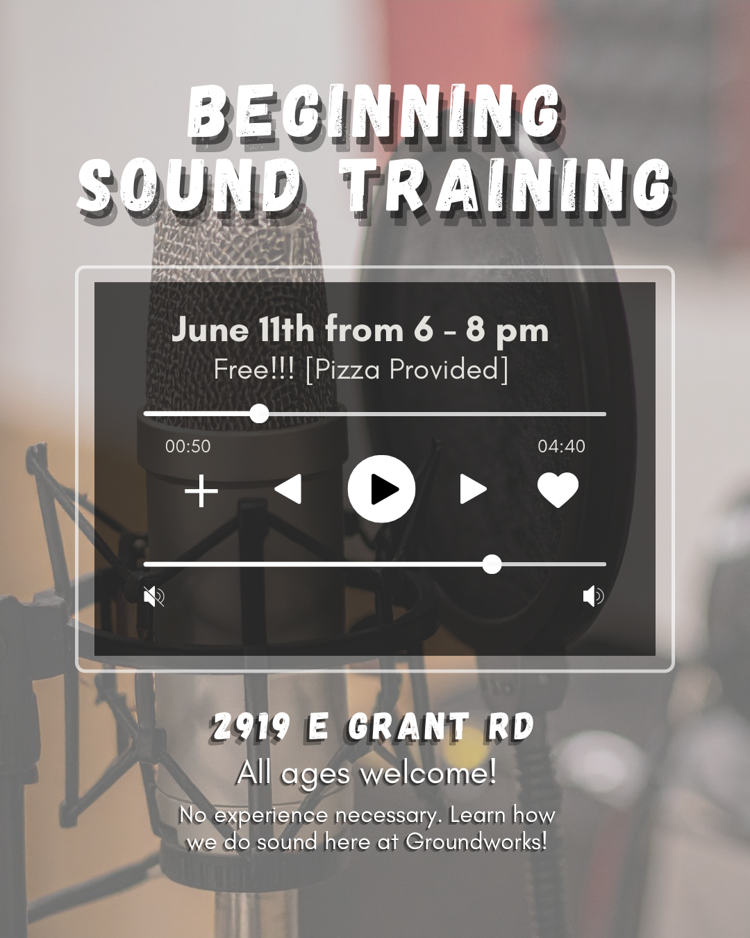 Beginning Sound Training