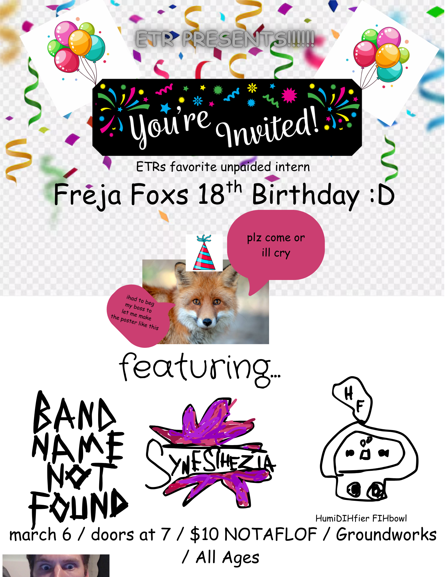 Freja Fox, Synesthezia, Tenspd, Humidifier Fishbowl