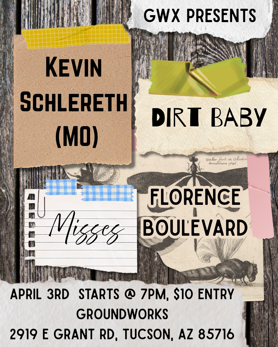 Kevin Schlereth (MO), Dirt Baby, Florence Boulevard, Misses 