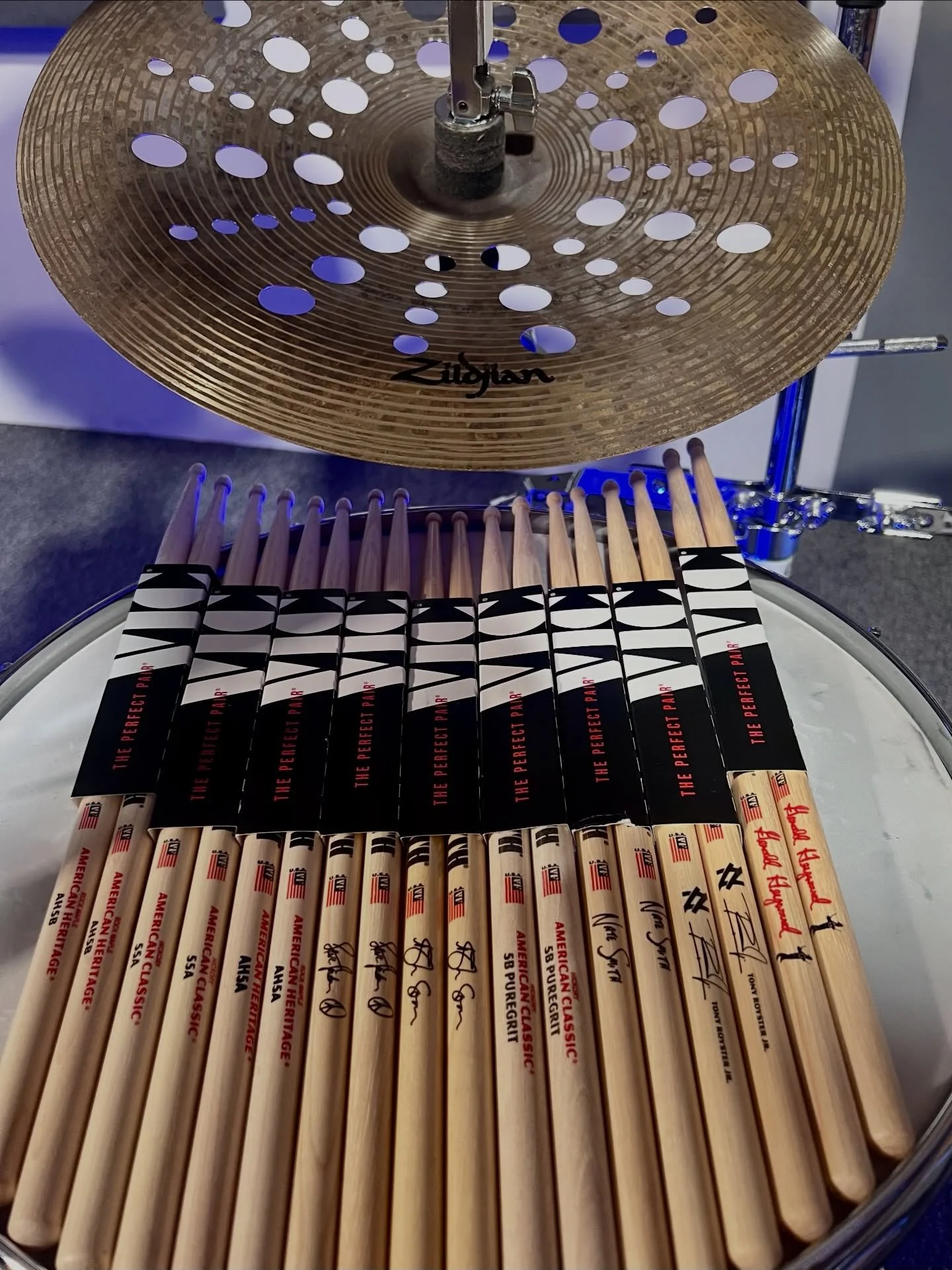 Which pair would you pick?

From left to right:
&bull; Rock Maple AH5B
&bull; Hickory 55A
&bull; Rock Maple AH5A
&bull; Steve Jordan Signature Stick
&bull; @ashsoan Signature Stick
&bull; 5B Puregrit
&bull; @natesmithdrums Signature Stick
&bull; @ton