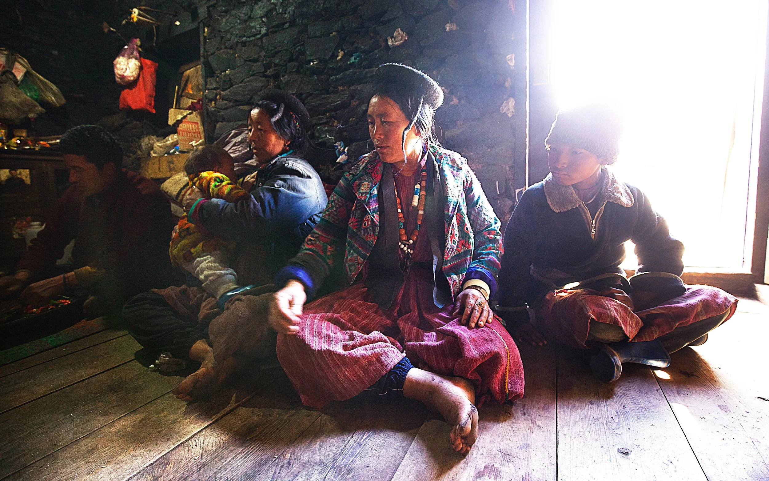 A Brokpa family.