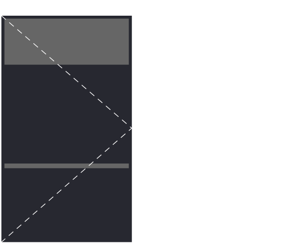 single swing door, internal drawer