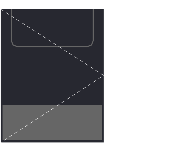 single sink, internal drawer