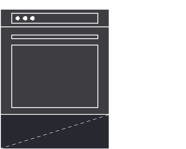 built-in oven, drawer