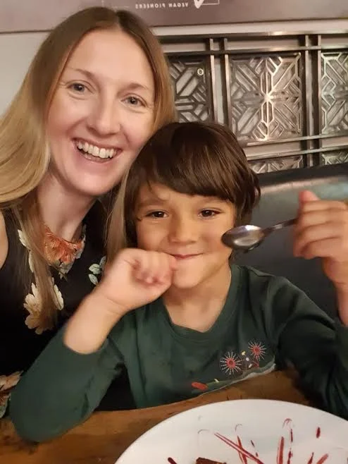 Sarah and gorgeous son Rowan