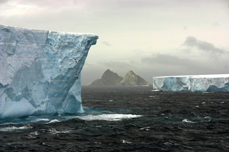 Tabular Icebergs, South Orkney Isles