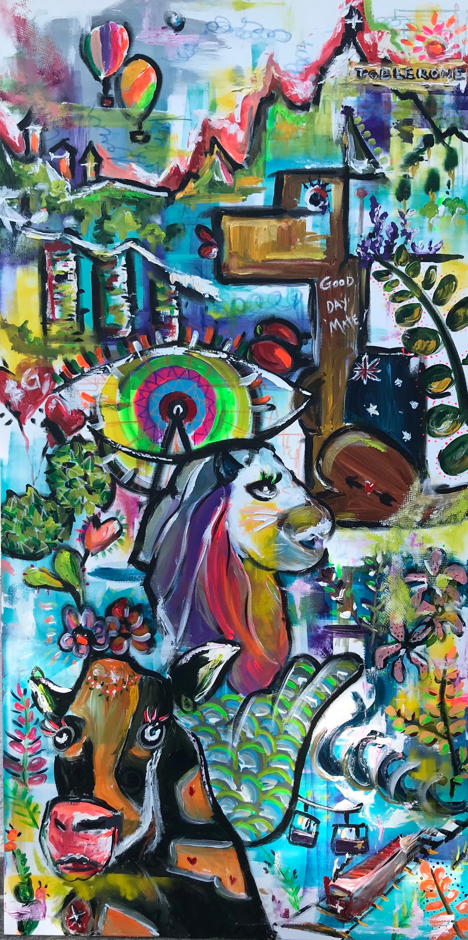 Abstract Amy Ang Art