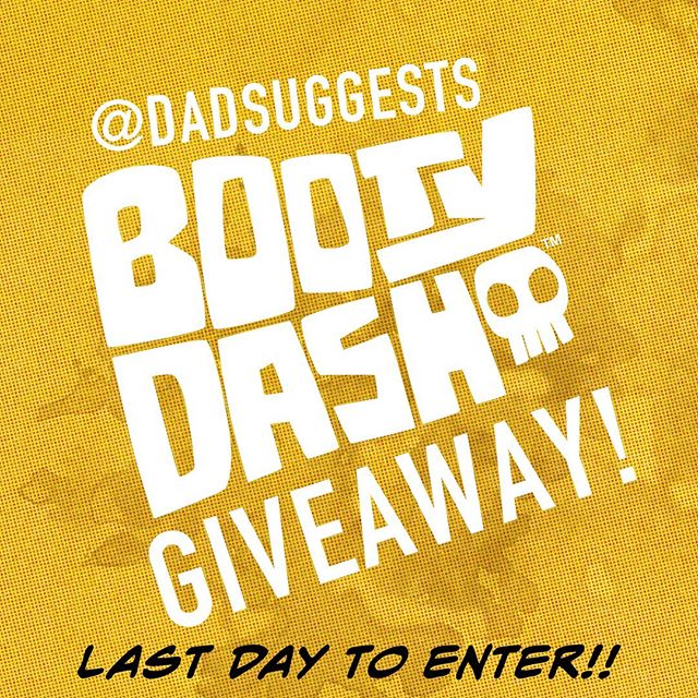 Head over to @dadsuggests 
Last day to enter his Booty Dash giveaway!
&mdash;
#newgame #gamenight #shopsmall #familygame
#familygames #familygamenight
#madeinamerica #tablegames #pirates #kidsgames #michigan #parenting #familyfun #adventure
#treasure