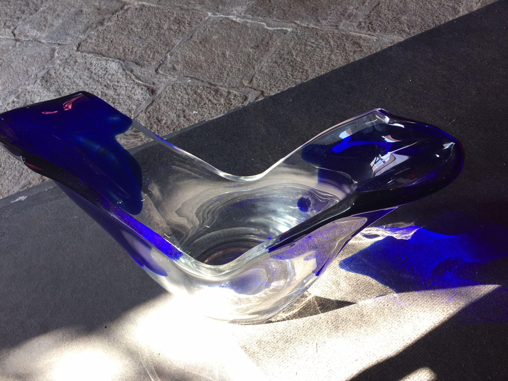 Murano glass design for bottles cooler