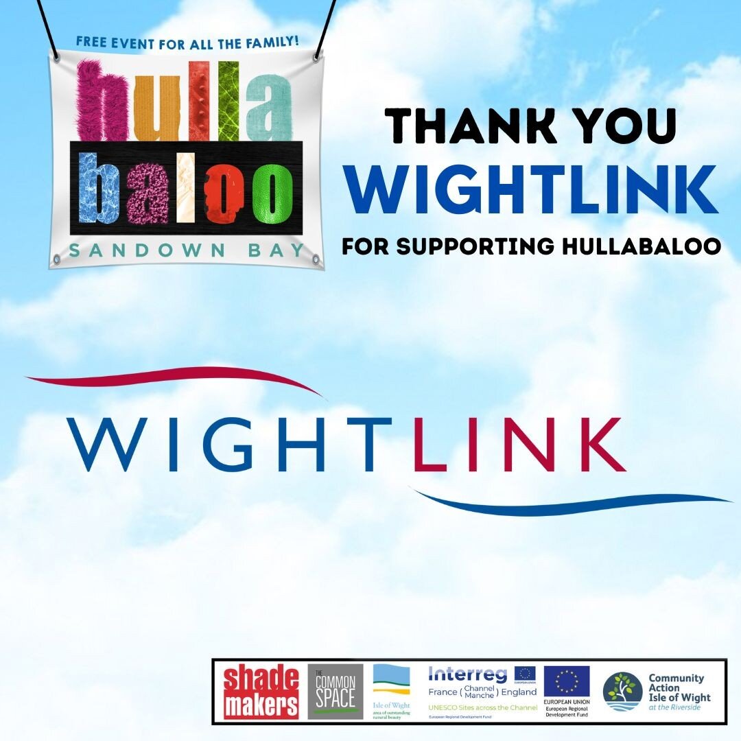 A big thank you to Wightlink Isle of Wight Ferries for supporting Hullabaloo 2022 with ferry crossings!