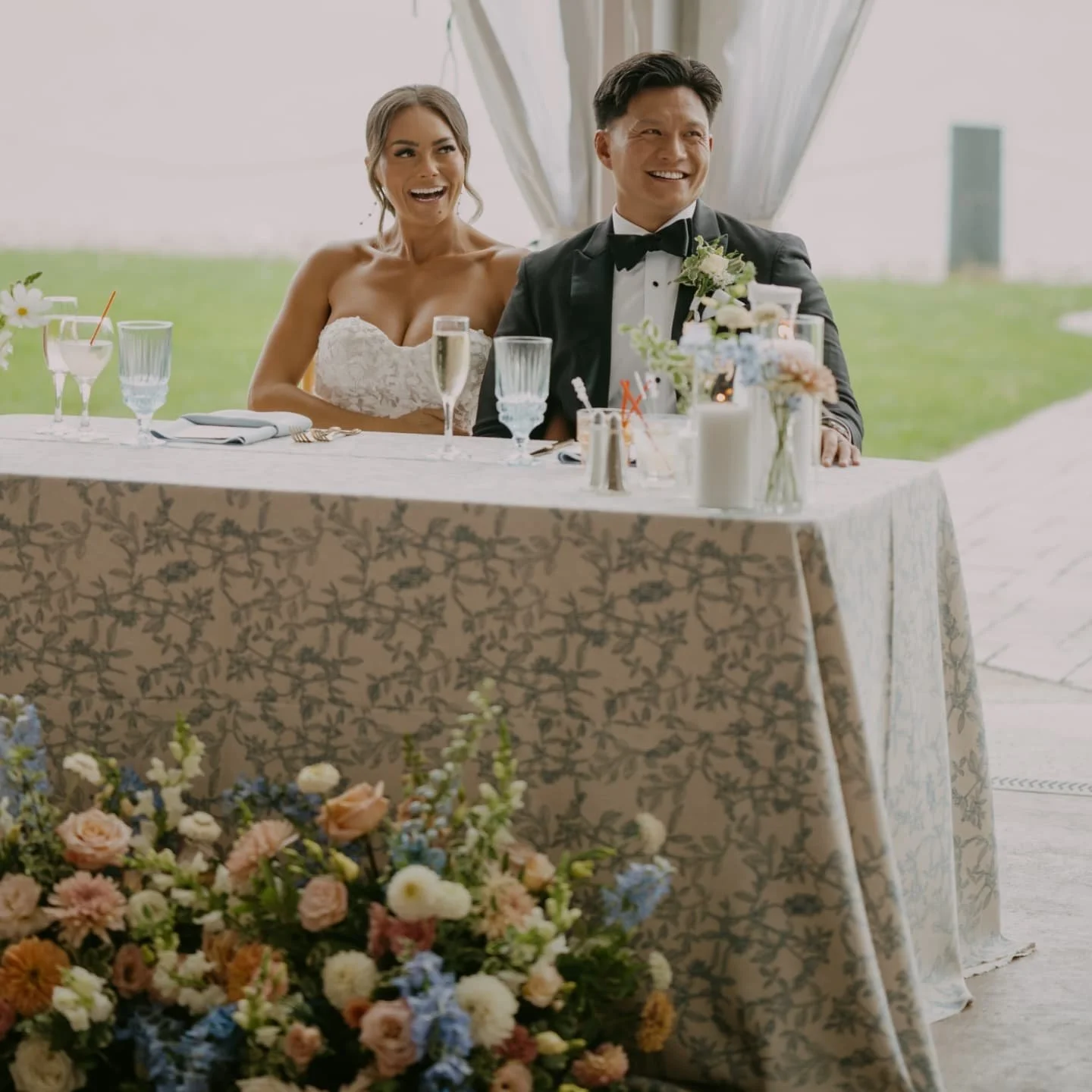 A gorgeous July day on the water for Sarah and Tony. Every detail of their wedding was thoughtful, cohesive, and perfectly executed. Designing florals like these are what dreams are made of🤍

I'm so grateful to be able to work with the sweetest coup