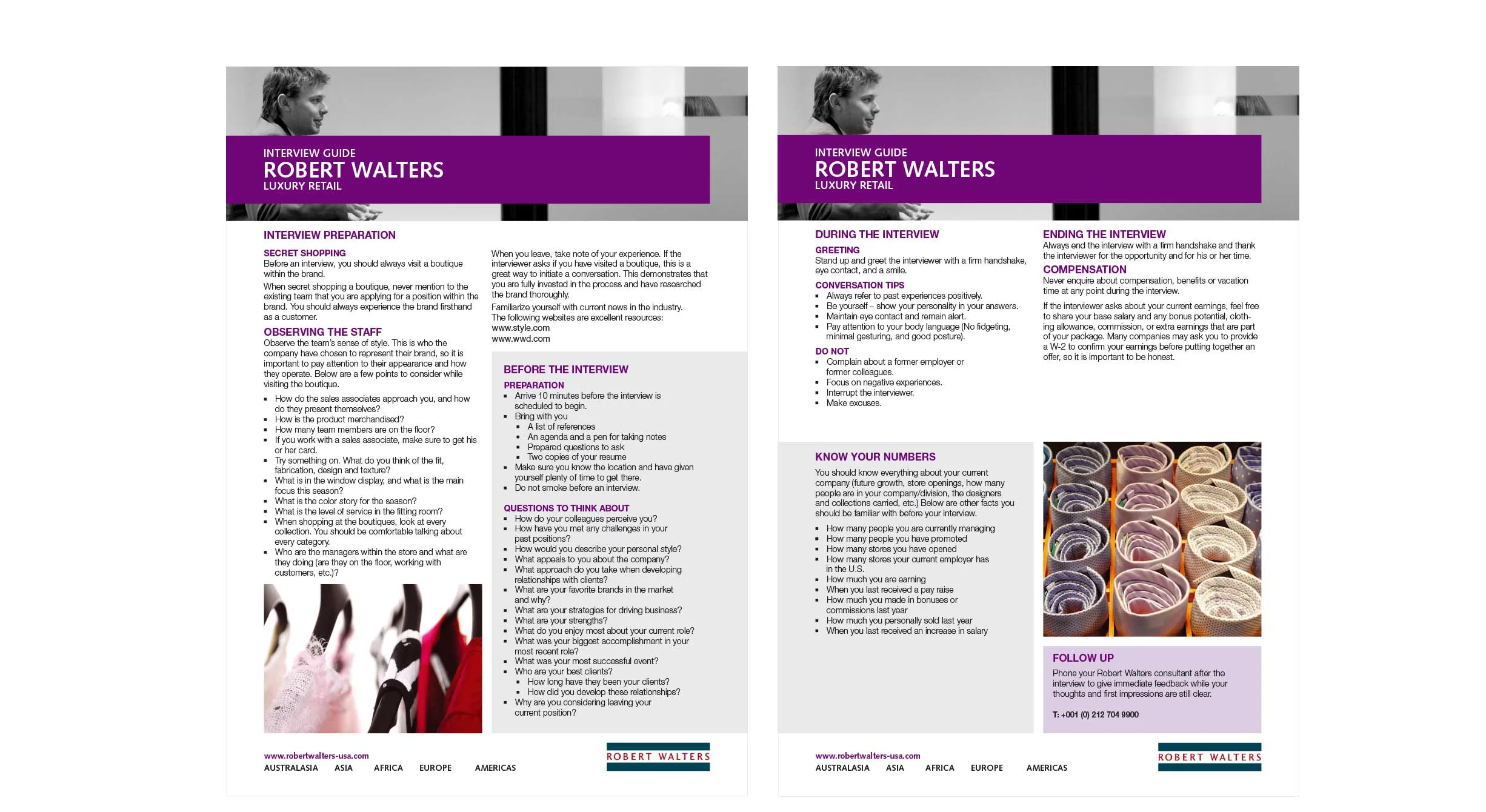 Asia Market: Interview Guide - Luxury Retail