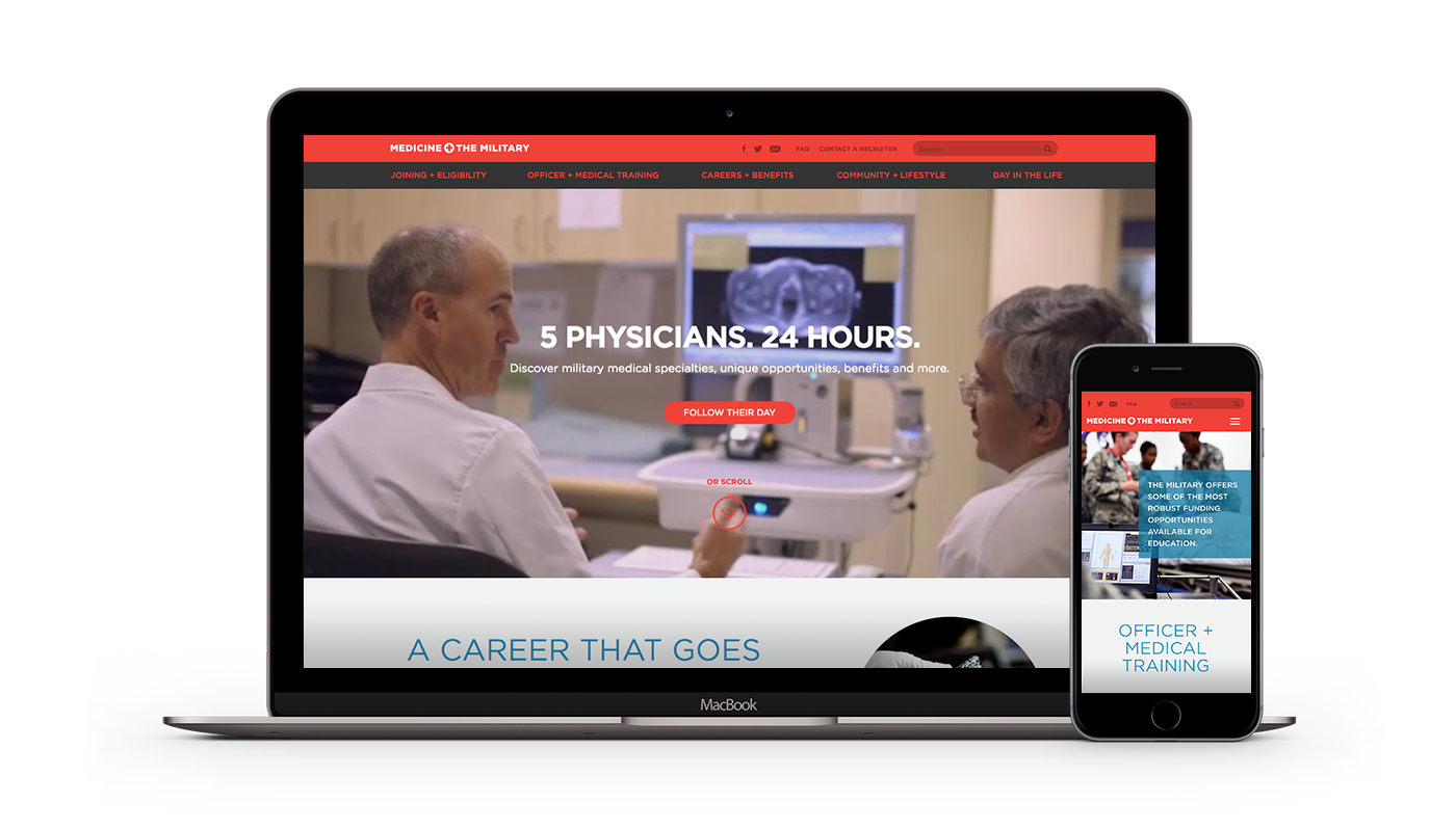 What if we created a brand that gave aspiring doctors interested in an untraditional path the right information at the right time?