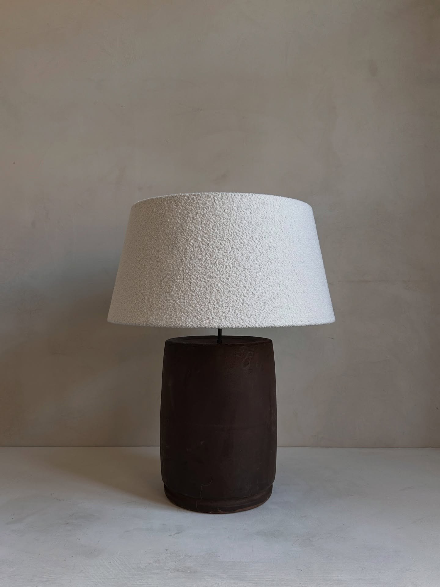 Antique lamps with Boucl&eacute; and Chocolate shades. Two pairs available. Online now. 
.
.

.

.

.

.

#inspiration#inspo#interiordecor#interiordecorator#interiordecoration#homedeco#interior#interiorinspo#interiorarchitect#interiordesign#interiors