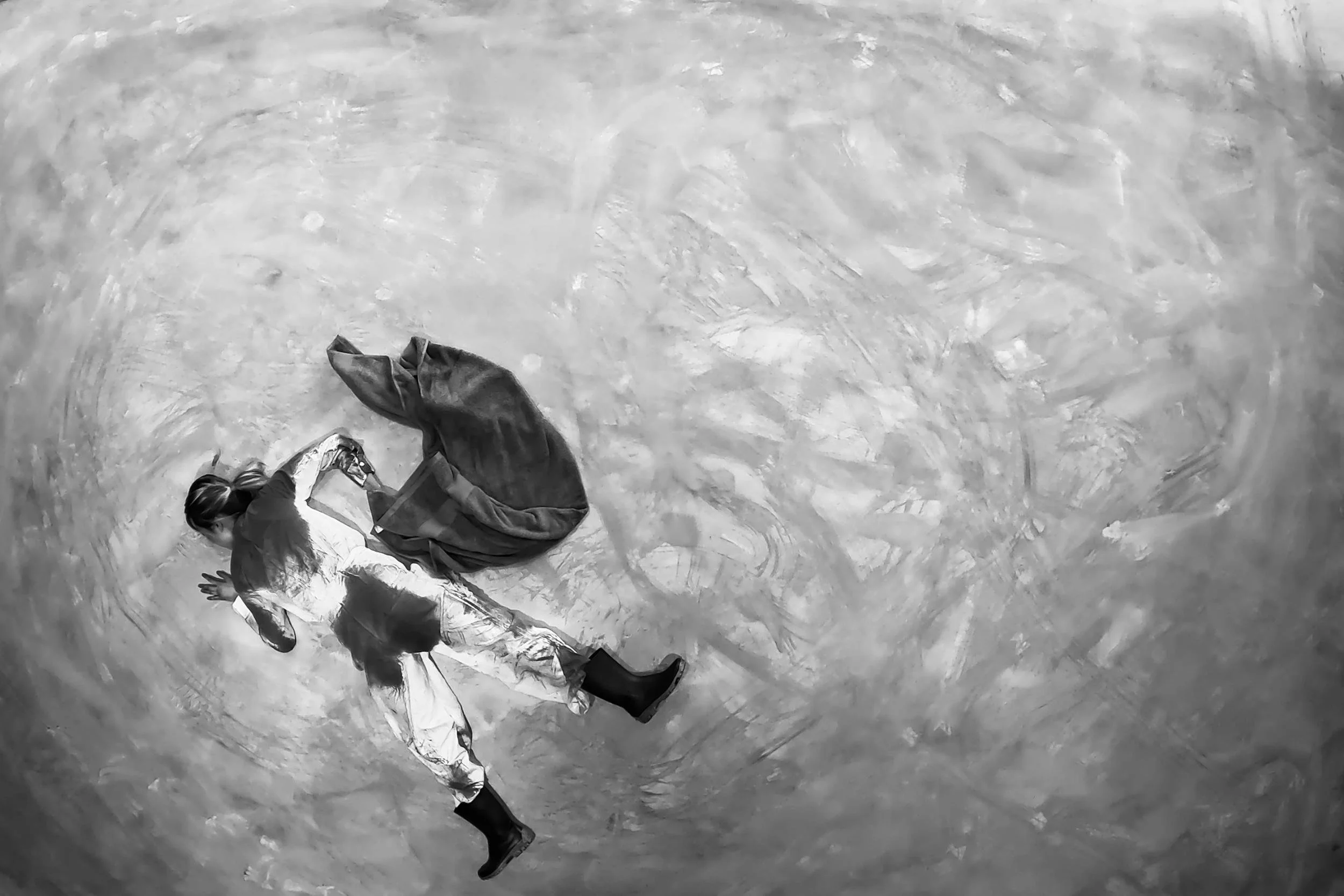 On the White Ground - Cleansing by Dongting Huang