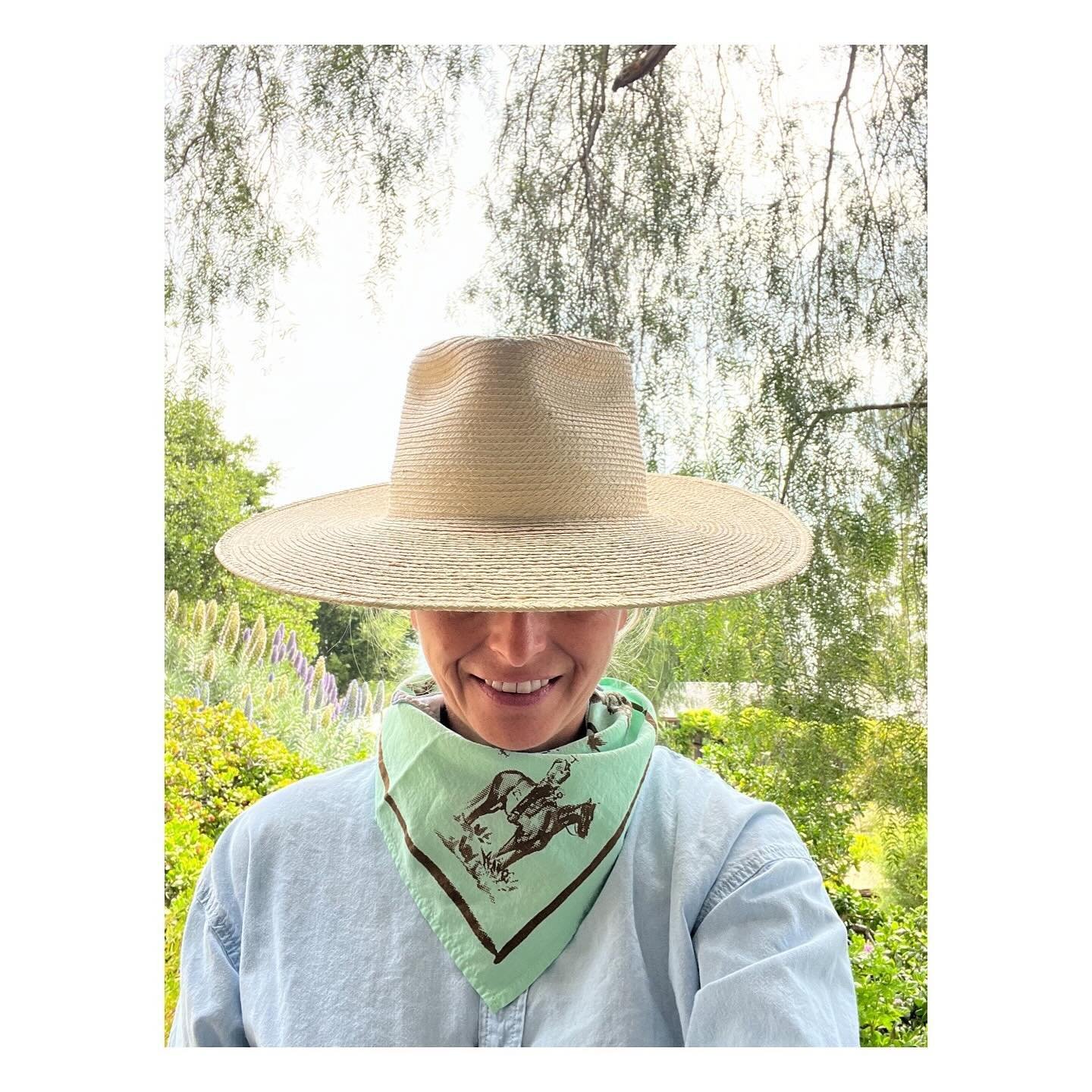 This beauty ✨ rocking the Western Bandana #3 **Bandanas back in stock** direct link in bio 🐎💛