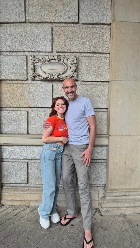 visited dublin and made an olympian friend! ☘️