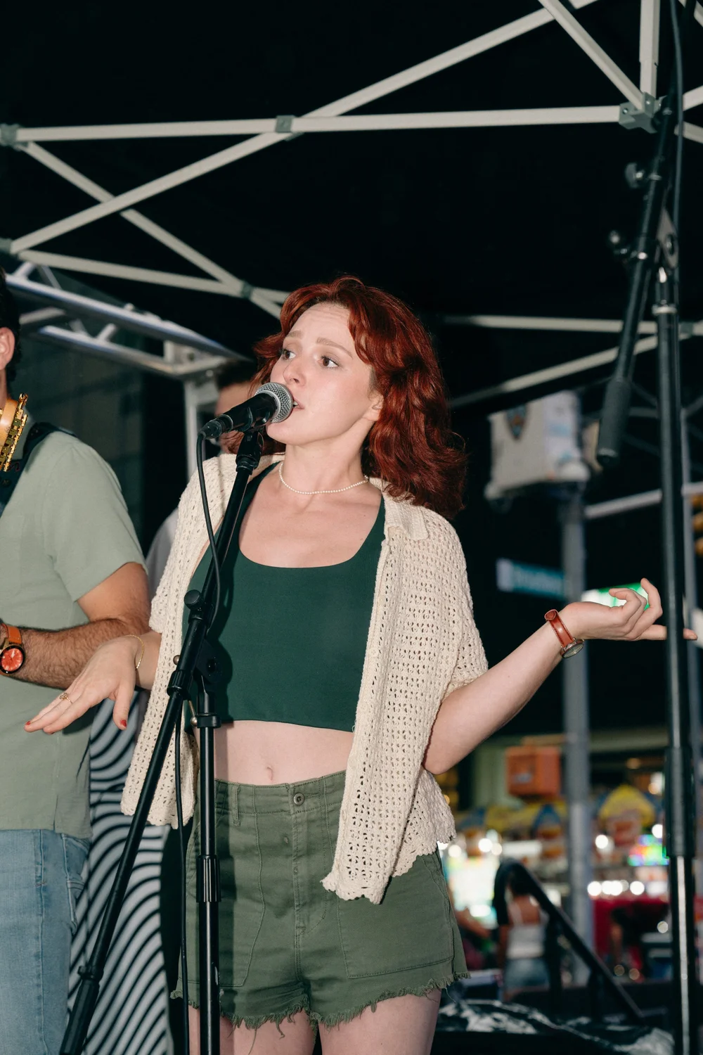 oh yeah, i kinda played a gig in times square? sorry i didn't tell you lol