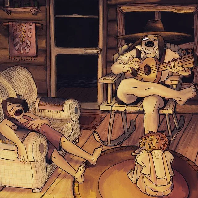 I just got Procreate, it&rsquo;s very fun. @radwellmaxwell you suggested this like a year ago lol.

#art #artist #artistsoninstagram #artwork #illustrator #illustration #illustrationart #characterart #originalcharacter #originalcharacters #environmen