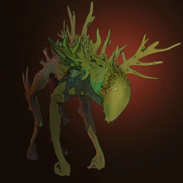 We had a series of quick concept sculpts in class for 3d modeling, an hour long each (except for the last one). They're all nice and pretty and none of them are outliers.

#3d #3dart #3dmodeling #zbrush #photoshop #quicksculpt #conceptart #conceptscu