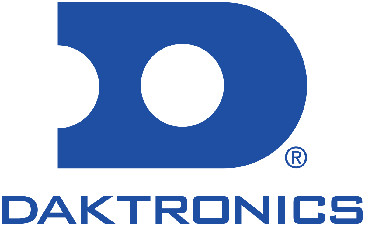 Daktonics Logo, Capital Blue D with the name Daktonics under it.