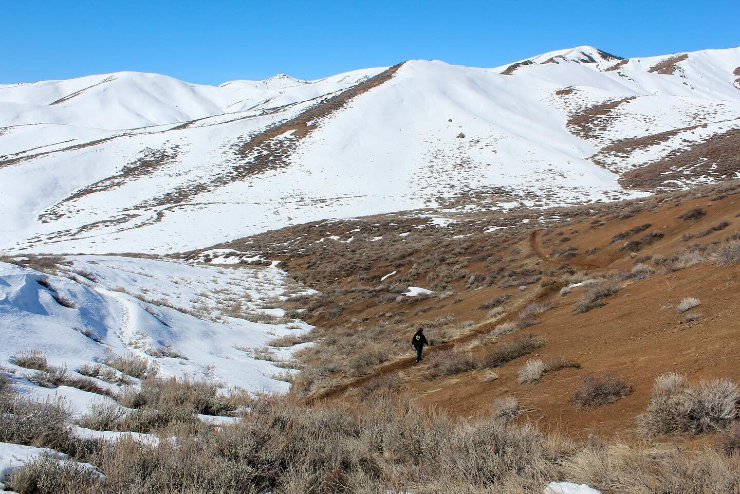 Mud season is upon us in the South Valley!  A quick hike out Croy revealed dynamic conditions - snow in the shade and dirt in the sun.  We weren&rsquo;t sinking on our pre-noon hike, but you will definitely encounter mud or sloppy snow much later tha