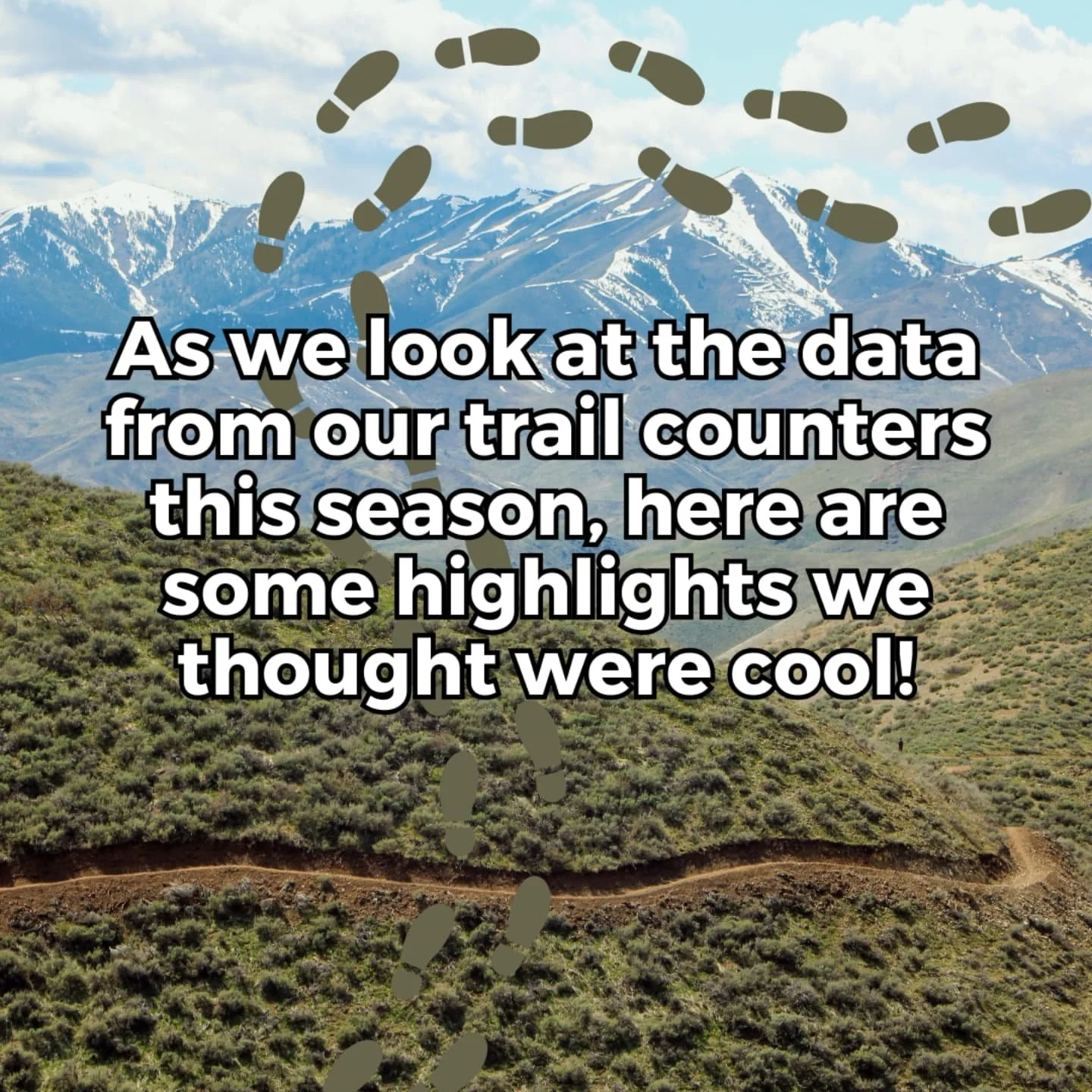 It&rsquo;s the moment you&rsquo;ve all been waiting for: The WRTC Trail Monitoring Program Mid Season Round Up!  This time of year, we share with you all a representation of trail use across the Wood River Valley for the 2025 season so far. Keep in m