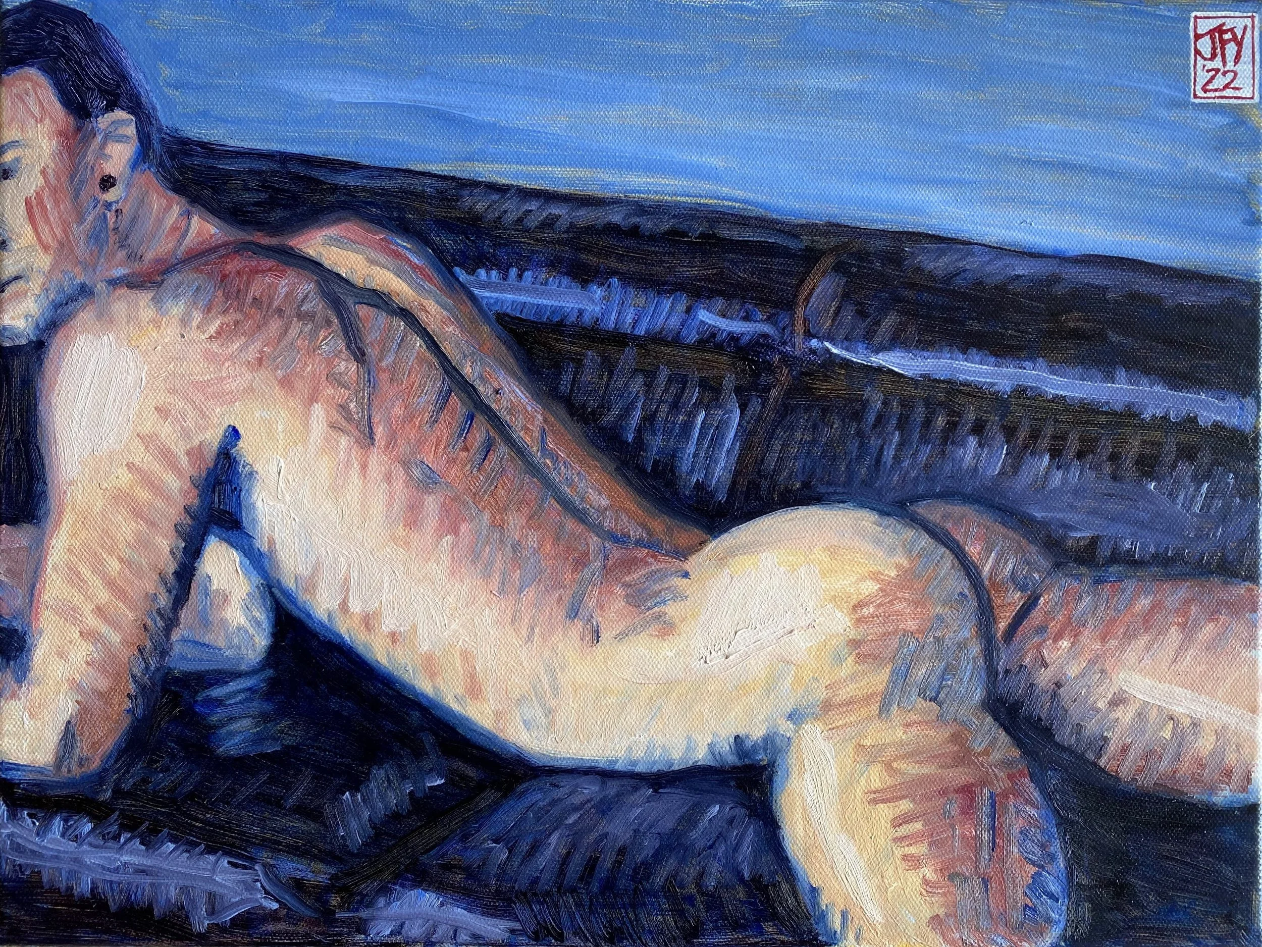 Reclining Male Nude