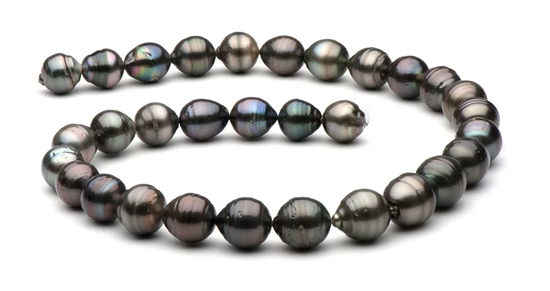 Tahitian Baroque Pearl Necklace 11.03-13.14mm A+ Discounted Pearls.jpg