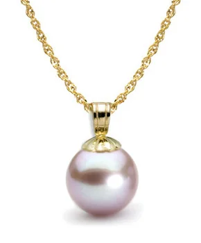 Freshwater Lavender Loop Pearl Pendant AAA.jpg