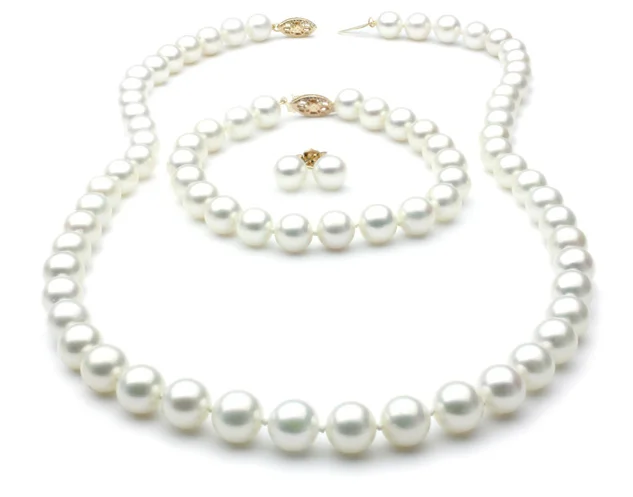 Freshwater White Pearl Sets 7-8mm AA+ Discounted Pearls.jpg
