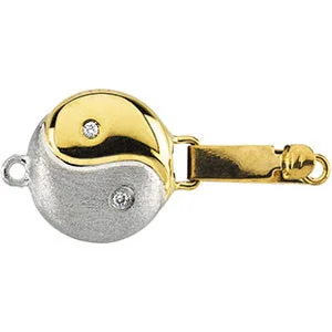 2-Tone Diamond Ying and Yang Clasp | Diamond Clasps Discounted Pearls.jpg